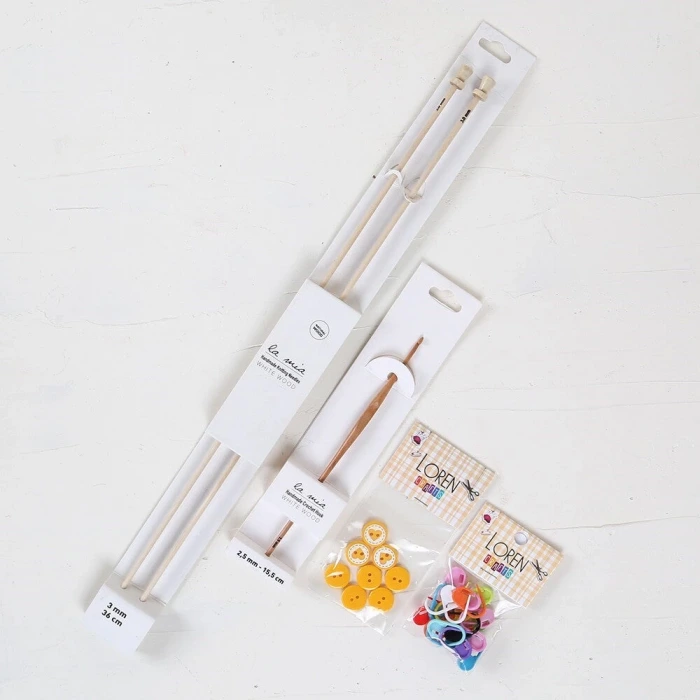 La Mia Mercerized Cotton Kehribar Seti