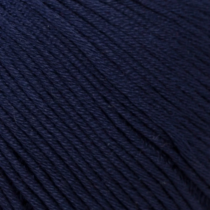 La Mia Mercerized Cotton Koyu Mavi El Örgü İpi - 117 - 33590