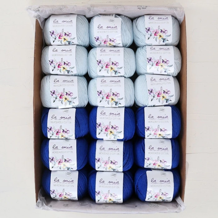 La Mia Mercerized Cotton Safir Seti