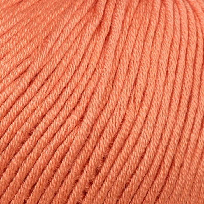 La Mia Mercerized Cotton Turuncu El Örgü İpi - 201 - 33581