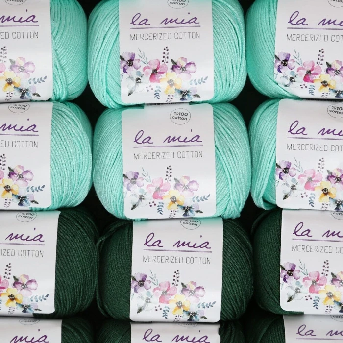 La Mia Mercerized Cotton Zümrüt Seti
