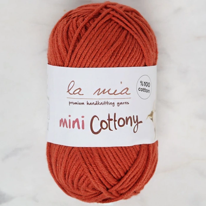 La Mia Mini Cottony 25 gr Tarçın Bebek El Örgü İpi