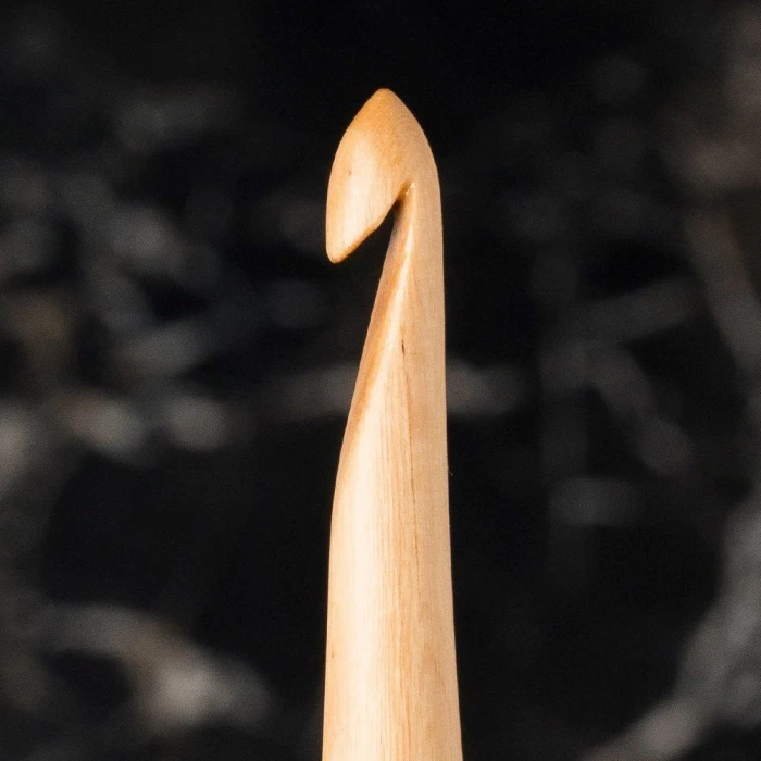 La Mia Whitewood 4 mm 15.5 cm Ahşap Yün Tığ