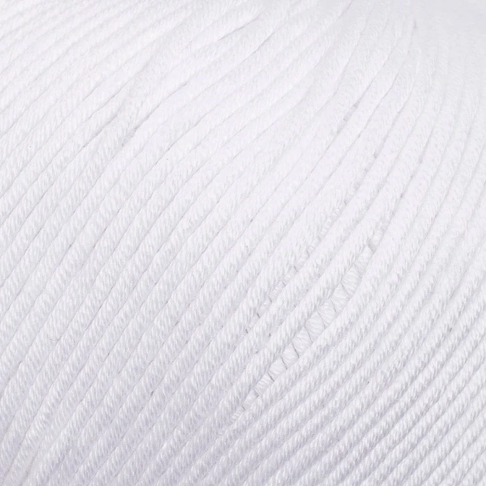 La Mia XL Mercerized Beyaz El Örgü İpi - 2 - 33759