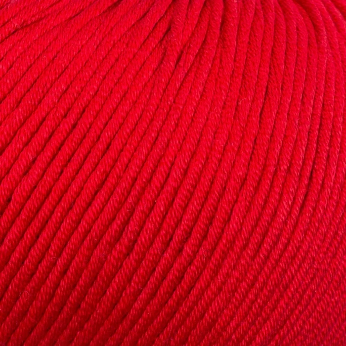 La Mia XL Mercerized Kırmızı El Örgü İpi - 19 - 33762