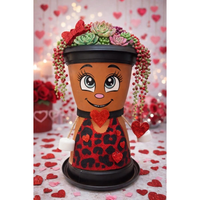 LEO Hanım Dekoratif Saksı 1,7 Litre