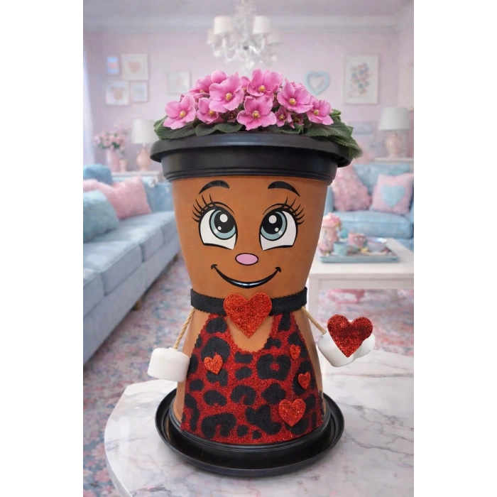 LEO Hanım Dekoratif Saksı 1,7 Litre