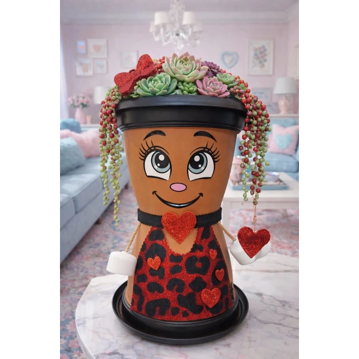 LEO Hanım Dekoratif Saksı 1,7 Litre