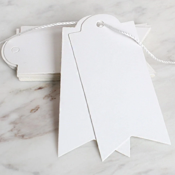 Loren 10lu Flama Beyaz Etiket ve Klipsli Etiket İ