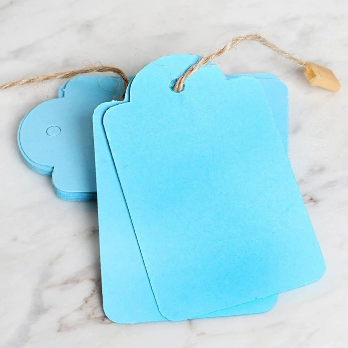 Loren 10lu Mavi Etiket ve Klipsli Etiket İpi