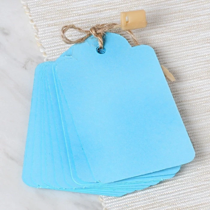 Loren 10lu Mavi Etiket ve Klipsli Etiket İpi