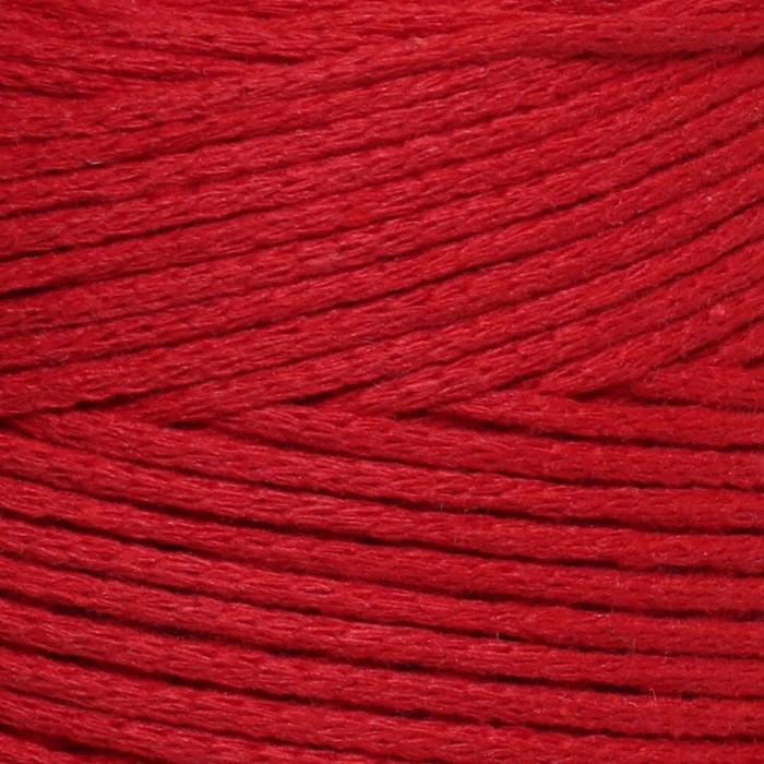 Loren Cotton Macrame Kırmızı - R095 - 34374