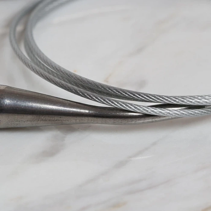 Loren Crafts 10 mm Çelik Misinalı Şiş 100 cm