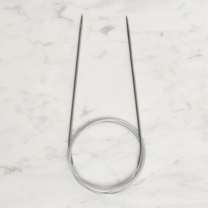 Loren Crafts 2.5 mm Çelik Misinalı Şiş 100 cm