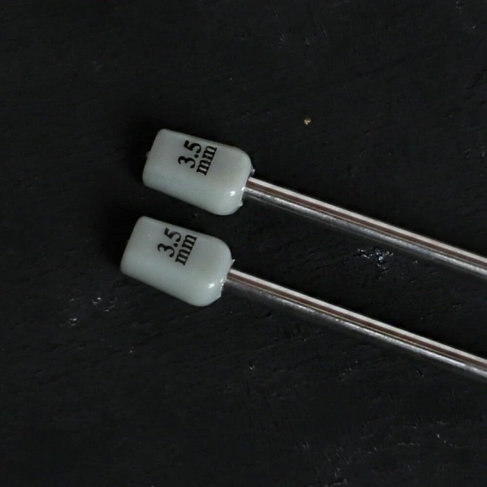 Loren Crafts 3,5 mm 35 cm Titanyum Örgü Şişi