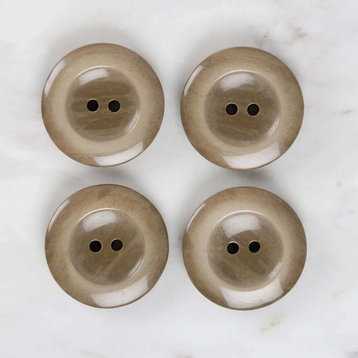 Loren Crafts 4lü Haki Düğme - 1729