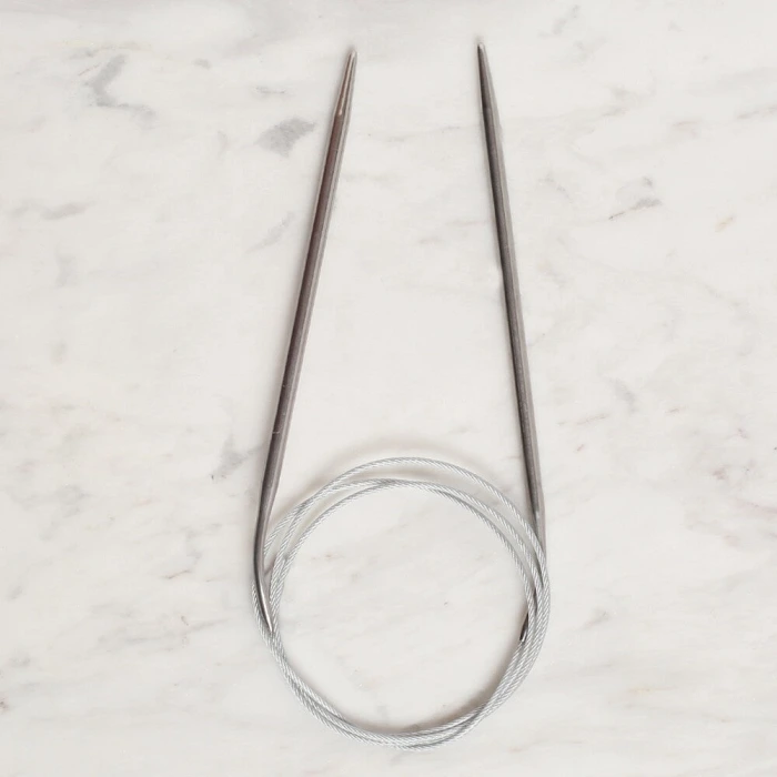 Loren Crafts 4.5 mm Çelik Misinalı Şiş 100 cm