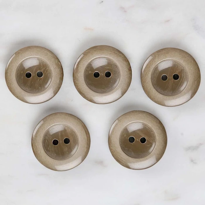 Loren Crafts 5li Haki Düğme - 1730