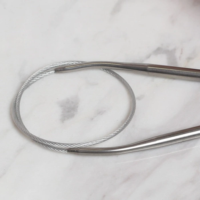 LOREN CRAFTS 5 MM ÇELİK MİSİNALI ŞİŞ 40 CM