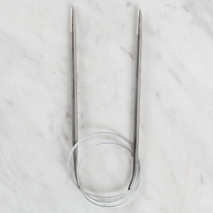 Loren Crafts 5 mm Çelik Misinalı Şiş 60 cm