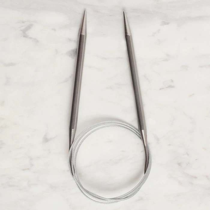 Loren Crafts 7 mm Çelik Misinalı Şiş 100 cm