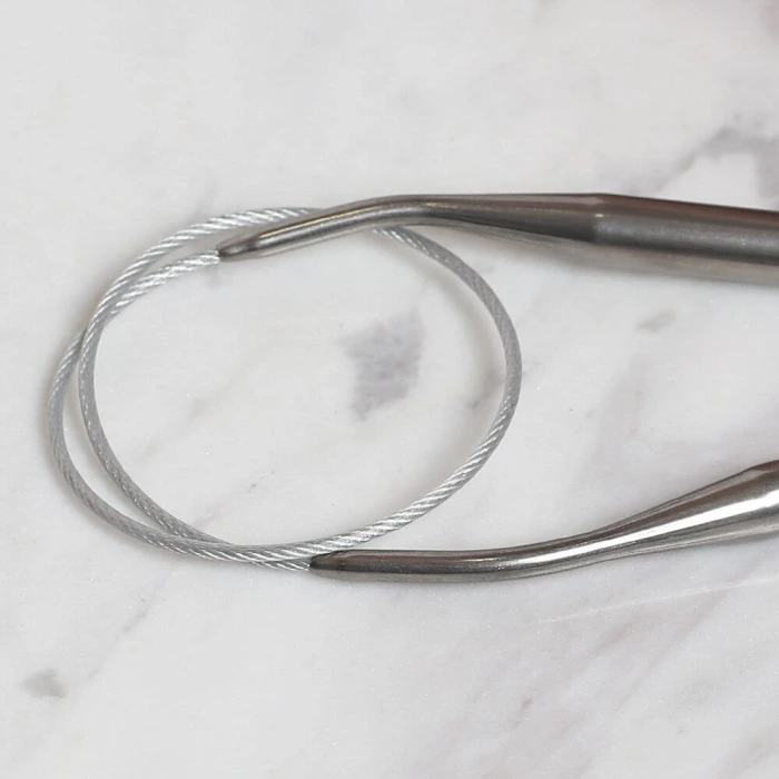 LOREN CRAFTS 7 MM ÇELİK MİSİNALI ŞİŞ  40 CM