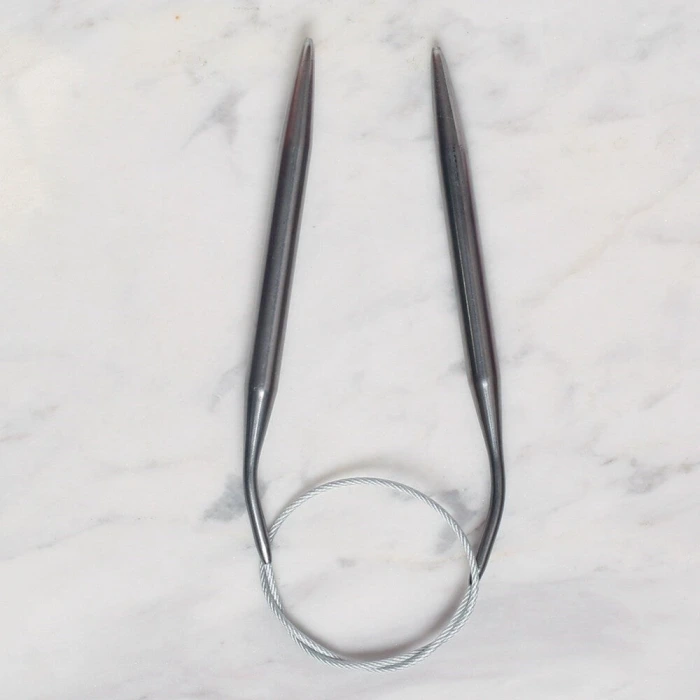 LOREN CRAFTS 7 MM ÇELİK MİSİNALI ŞİŞ  40 CM