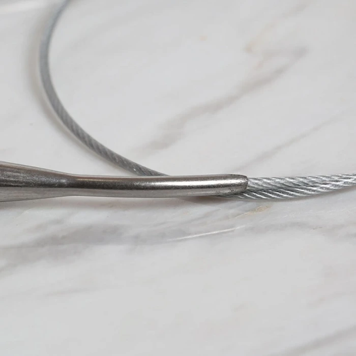 Loren Crafts 7 mm Çelik Misinalı Şiş 60 cm