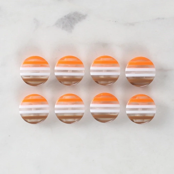 Loren Crafts 8li Desenli Düğme - 1087