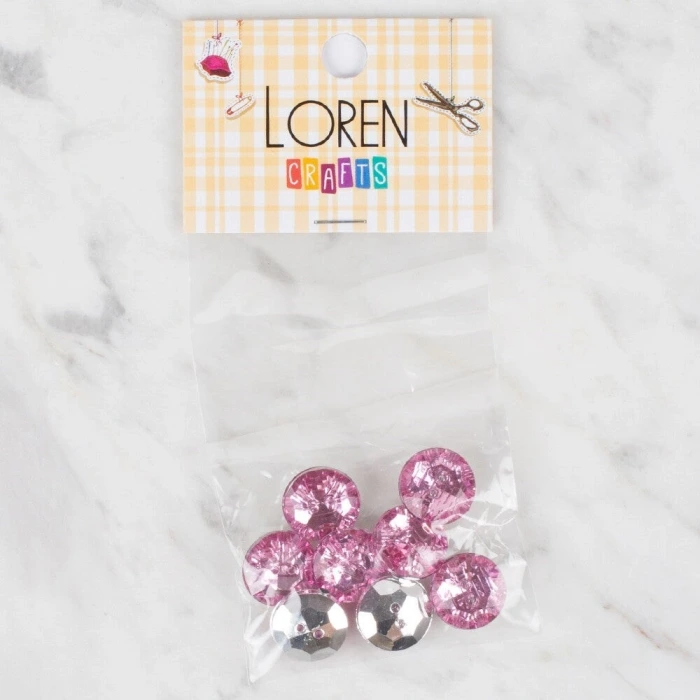 Loren Crafts 8 li Düğme - 221