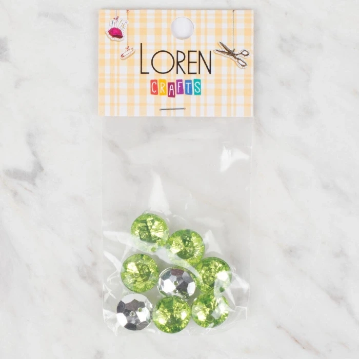 Loren Crafts 8 li Düğme - 229
