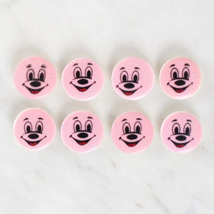 Loren Crafts 8li Gülen Yüz Düğme - 1035