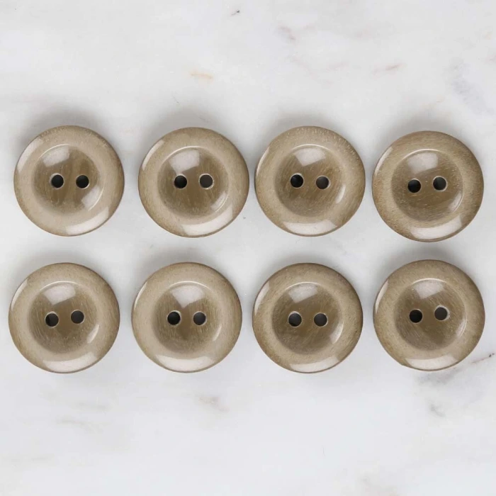 Loren Crafts 8li Haki Düğme - 1731