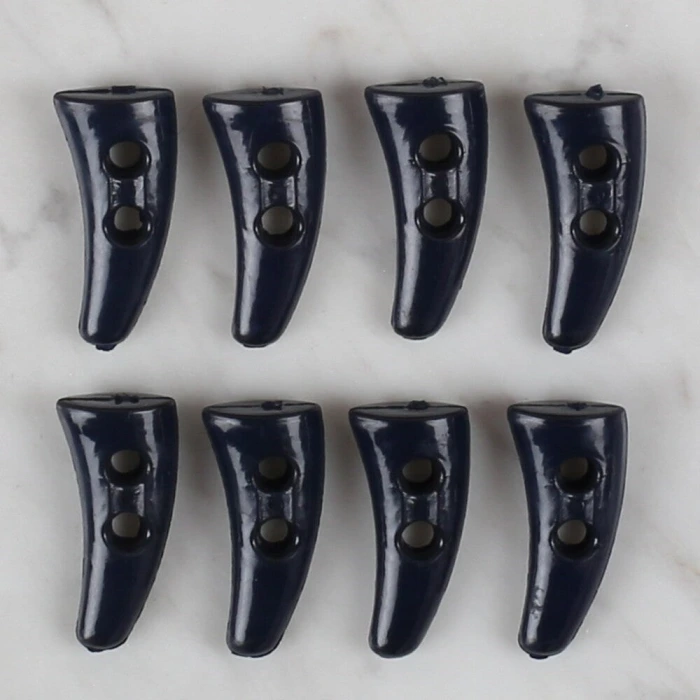 Loren Crafts 8 li koyu lacivert çoban düğme - 127