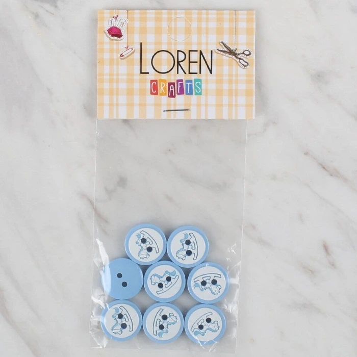 Loren Crafts 8 li mavi - 499