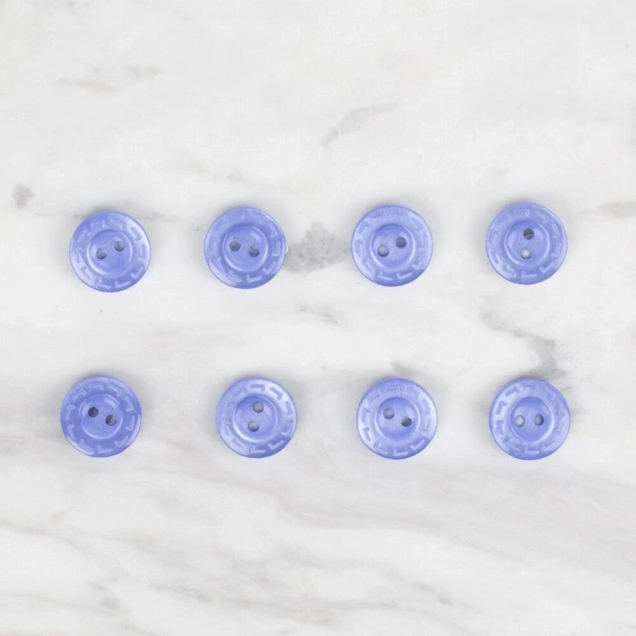 Loren Crafts 8 li Mavi Düğme - 290