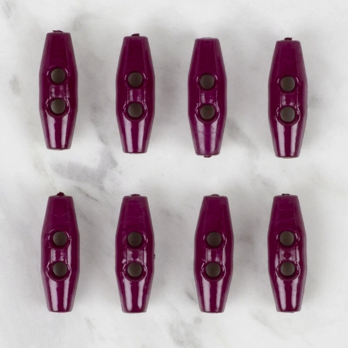 Loren Crafts 8 li mürdüm çoban düğme - 110