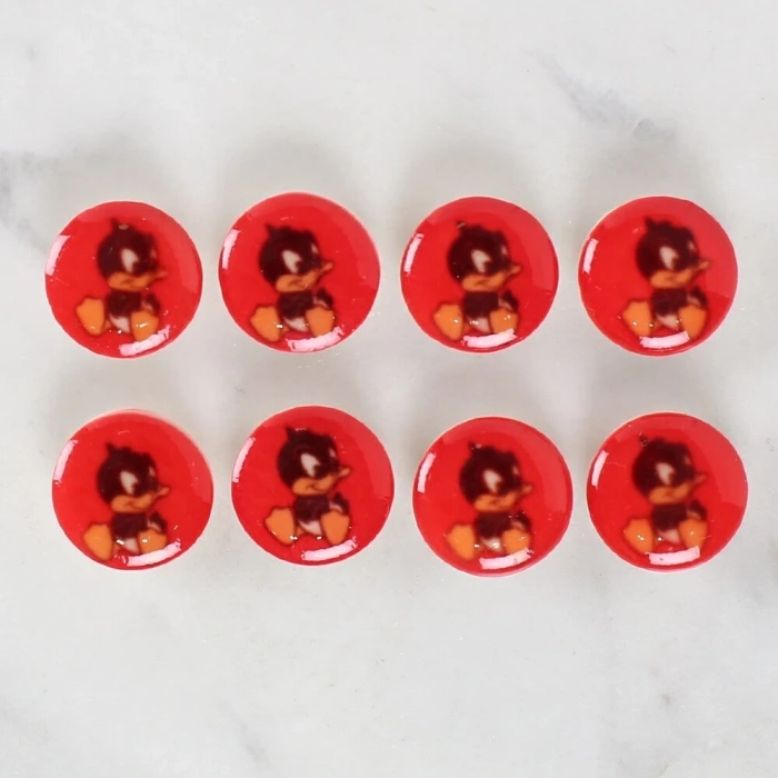 Loren Crafts 8li Ördek Düğme - 1207