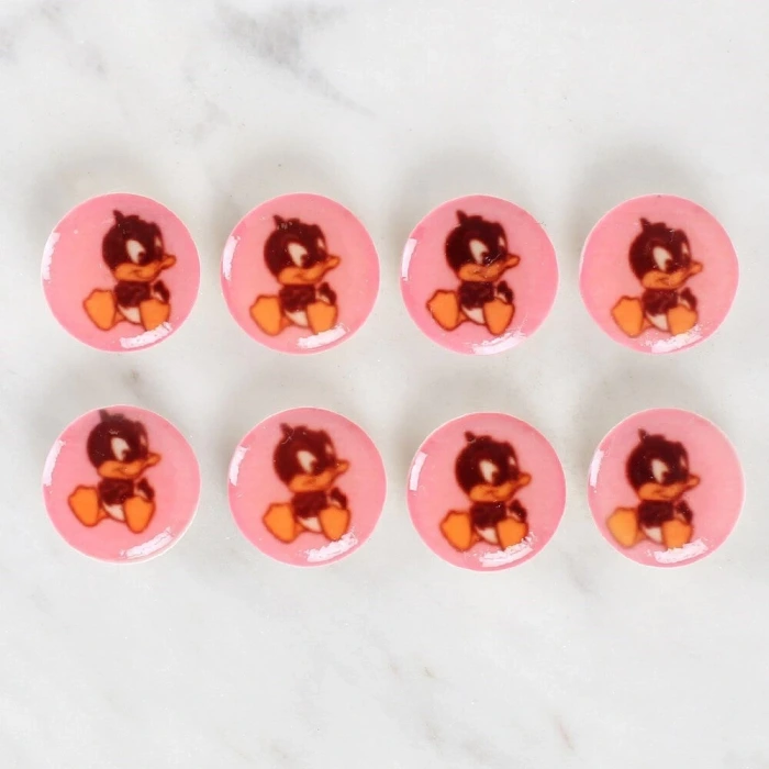 Loren Crafts 8li Ördek Düğme - 1208