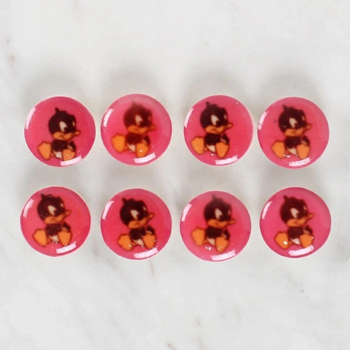 Loren Crafts 8li Ördek Düğme - 1209