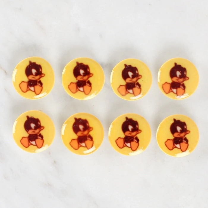 Loren Crafts 8li Ördek Düğme - 1210