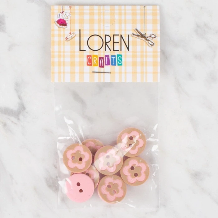 Loren Crafts 8 li pembe - 316