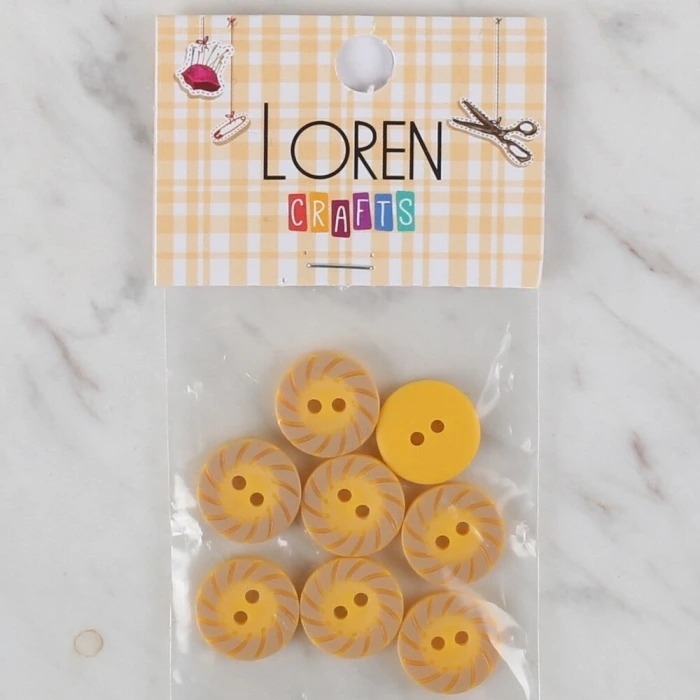 Loren Crafts 8 li sarı - 355