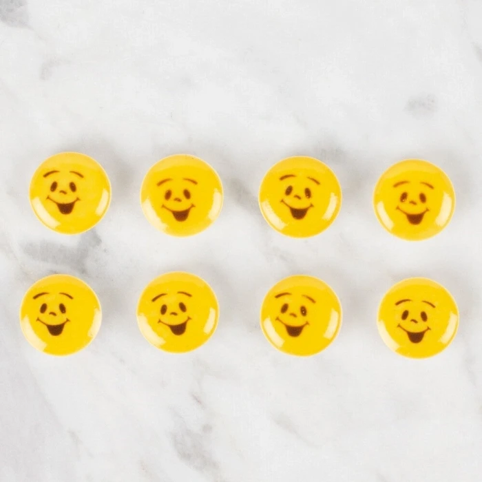 Loren Crafts 8 li Sarı Düğme - 671