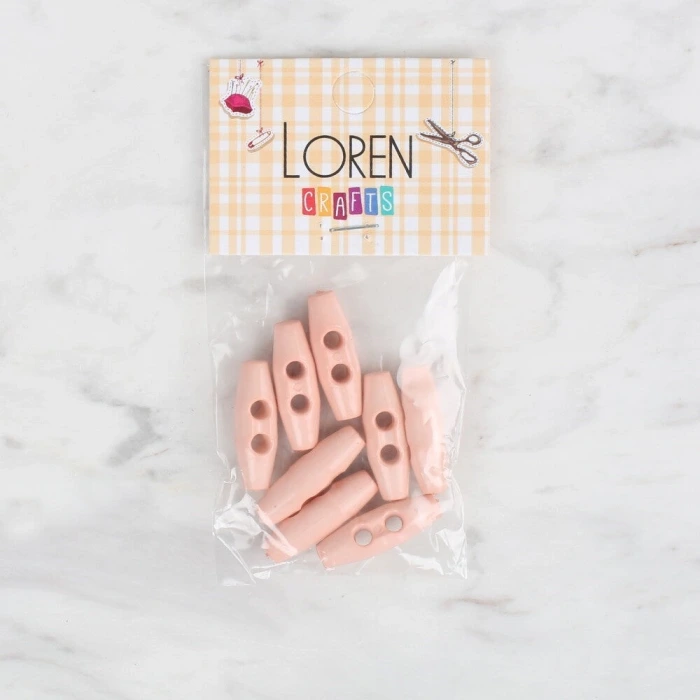 Loren Crafts 8 li somon çoban düğme - 113