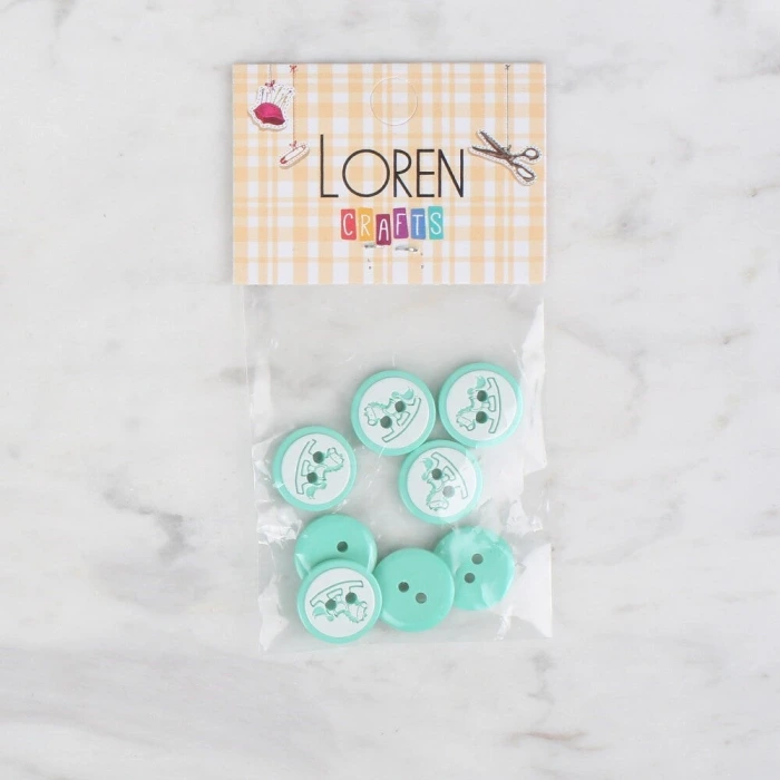 Loren Crafts 8 li yeşil - 502