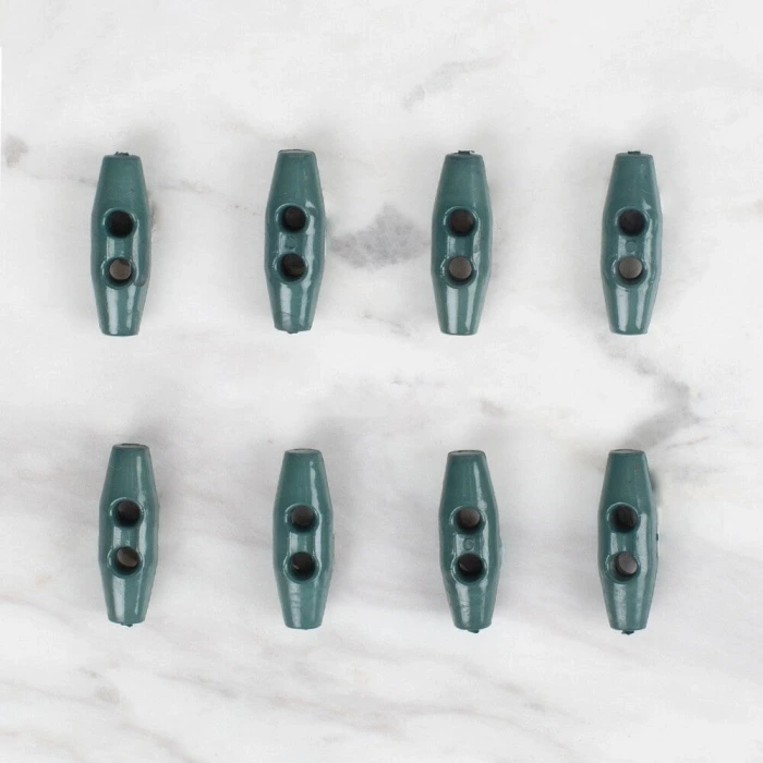 Loren Crafts 8 li yeşil çoban düğme - 102