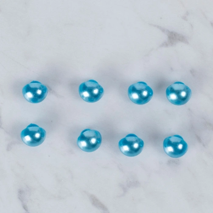 Loren Crafts 8 liTurkuaz Düğme - 0154