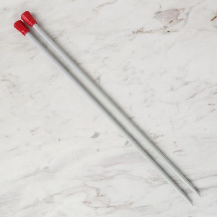 Loren Crafts 8 mm 35 cm Klasik Alüminyum Örgü Şişi