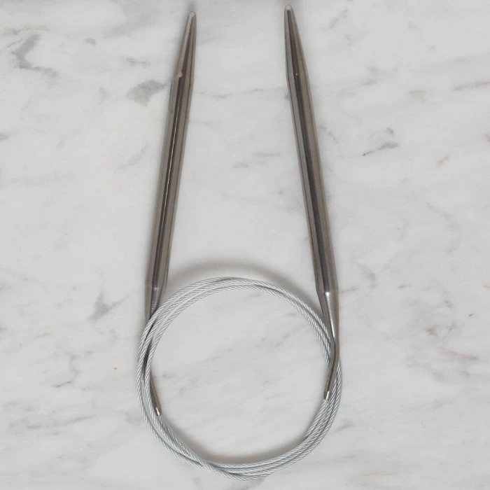 Loren Crafts 8 mm Çelik Misinalı Şiş 100 cm